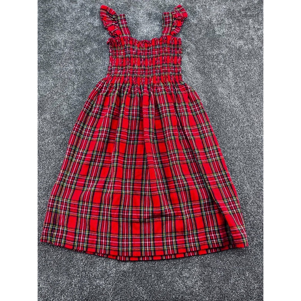 Vintage Peggy Barker Plaid‎  Dress Red Size UNK See pics for measurements